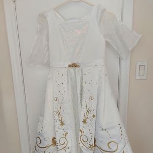 Disney Ariel wedding dress kids costume size 7-8